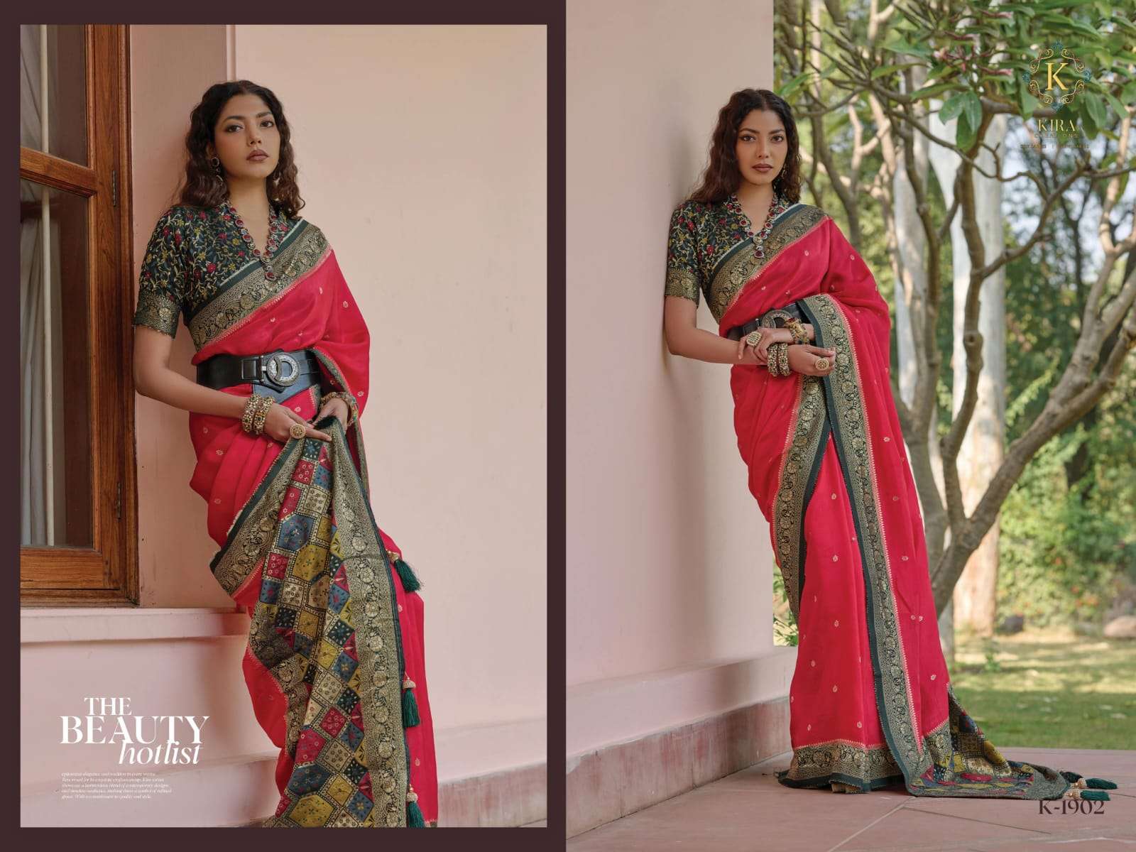 KIRA PRESENTS KADAMBARI FANCY SAREES CATALOG WHOLESALER AND EXPORTER IN SURAT  