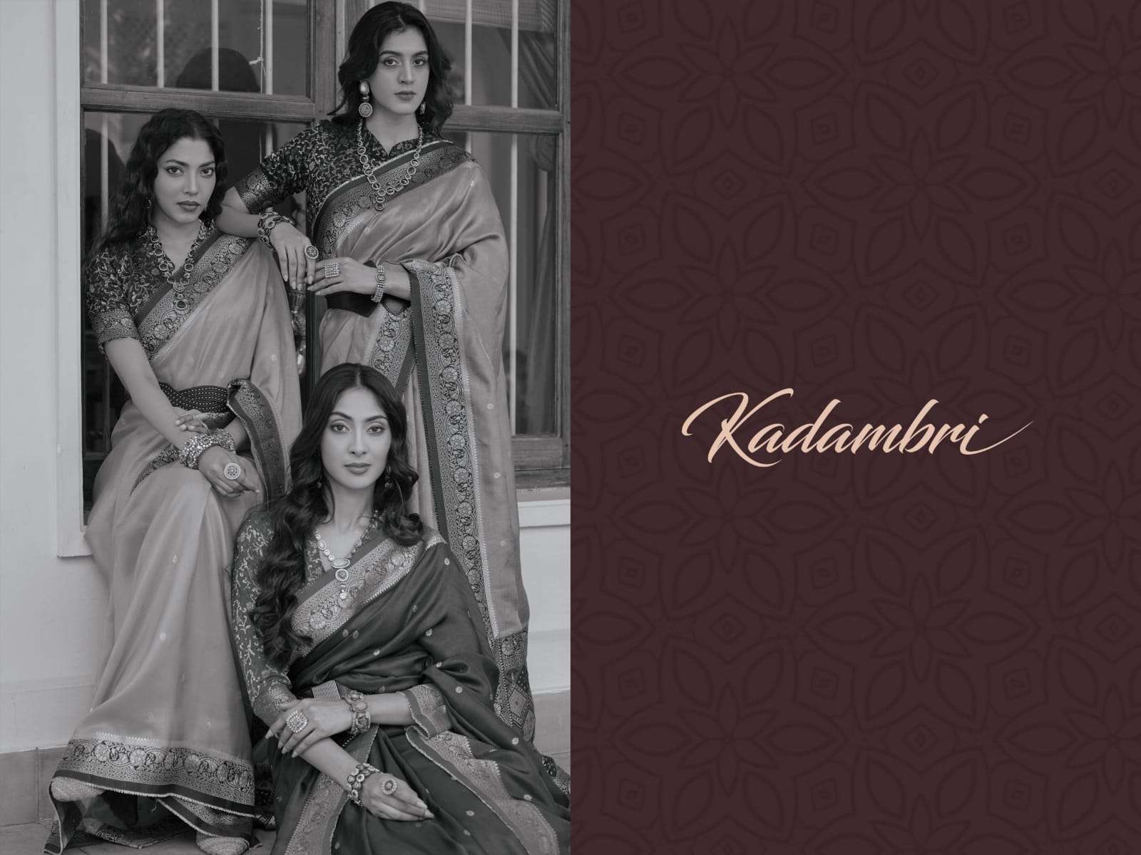 KIRA PRESENTS KADAMBARI FANCY SAREES CATALOG WHOLESALER AND EXPORTER IN SURAT  