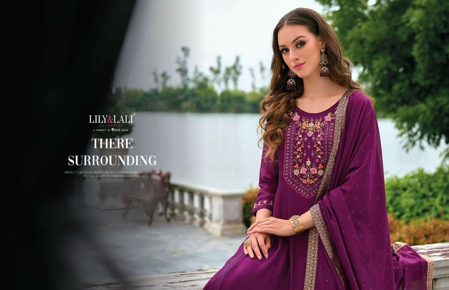 LILY & LALI PRESENTS BIBBOJAAN VOL-2 EMBROIDERY VICHITRA SILK READYMADE SUITS CATALOG WHOLESALER AND EXPORTER 