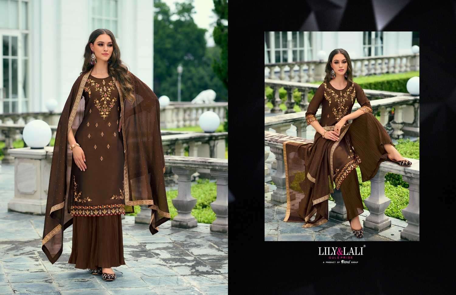 LILY & LALI PRESENTS MALANG VOL-2 VICHITRA SILK EMBROIDERY READYMADE SUITS CATALOG WHOLESALER AND EXPORTER 