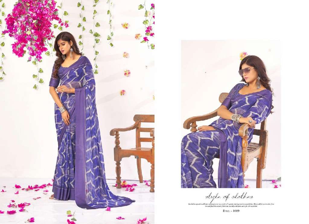 MAHAMANI CREATION PRESENTS AASMA DULLMOSS SATIN SAREES CATALOG WHOLESALER AND EXPORTER 