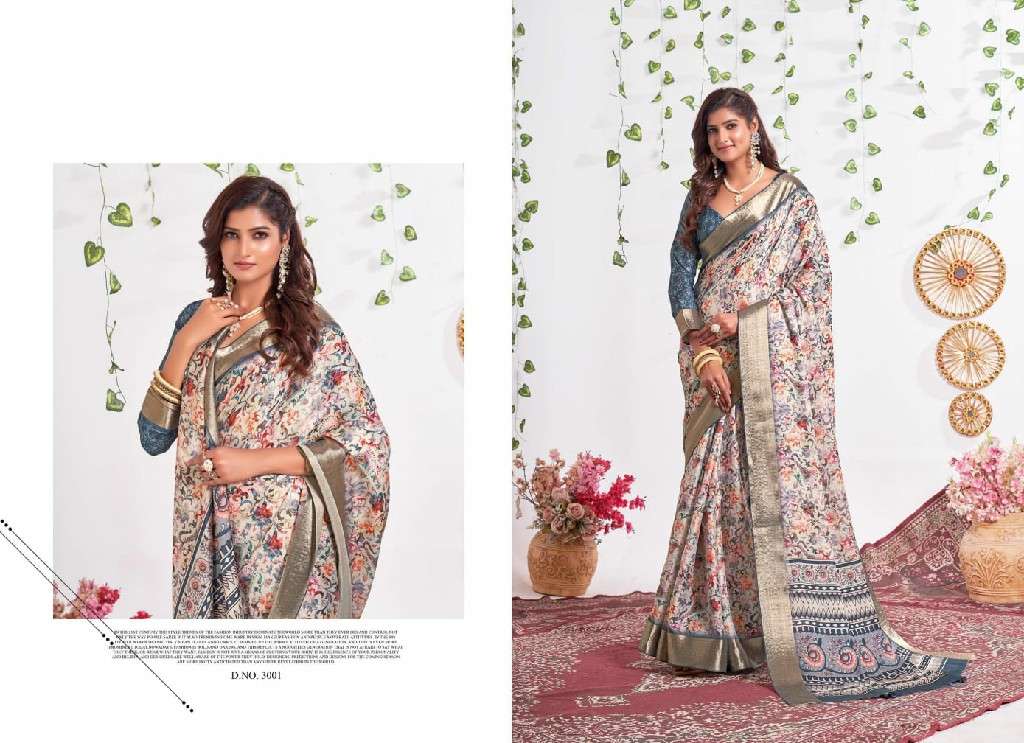 MAHAMANI CREATION PRESENTS KALINDI VOL-4 GHICHA SILK UNIQUE SAREES CATALOG WHOLESALER AND EXPORTER 
