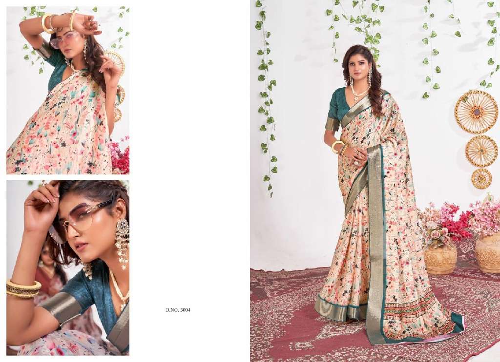 MAHAMANI CREATION PRESENTS KALINDI VOL-4 GHICHA SILK UNIQUE SAREES CATALOG WHOLESALER AND EXPORTER 
