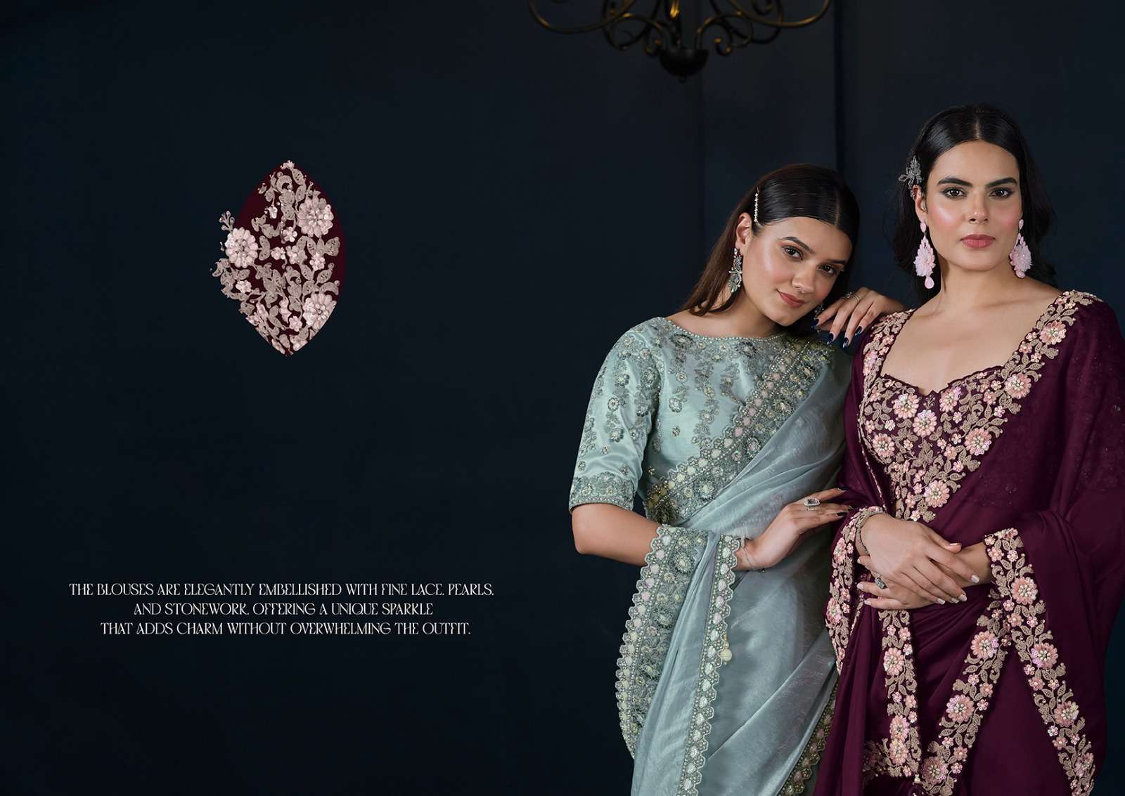 MAHOTSAV PERSENTS MOHMANTHAN 24500 SERIES STARDUST FANCY DESIGNER SAREES CATALOG WHOLESALER AND EXPORTER IN SURAT 