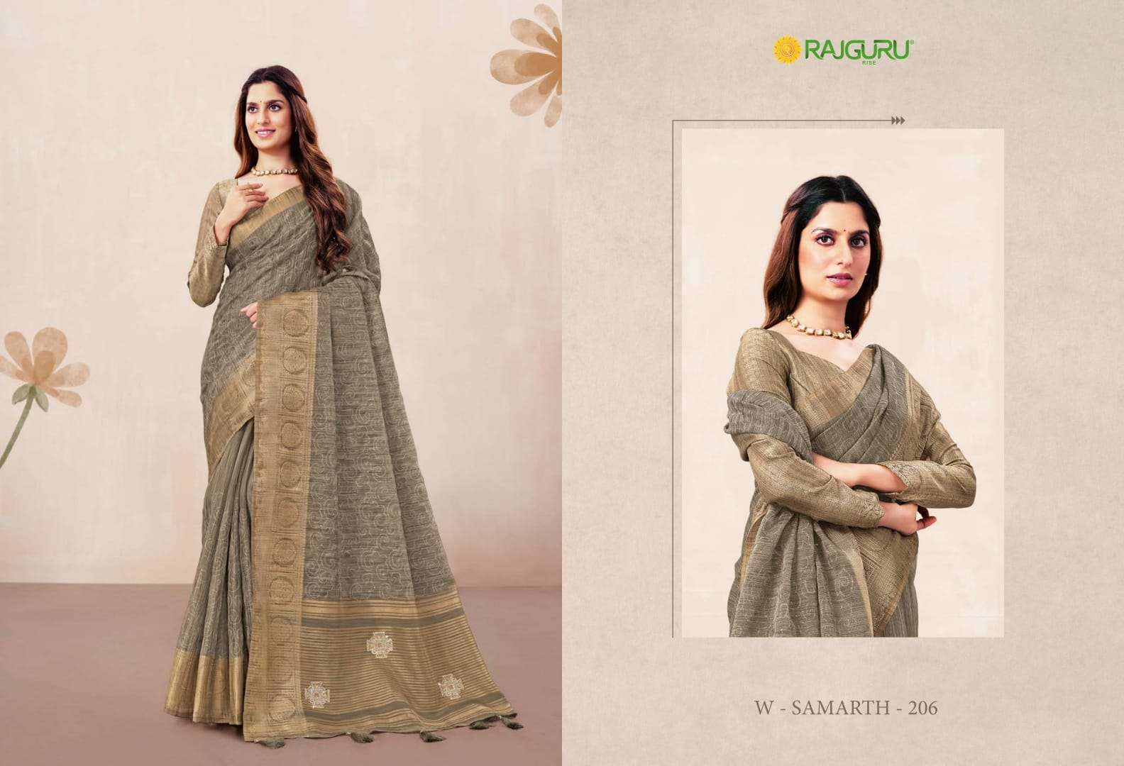 RAJGURU PRESENTS SAMARTH DESIGNER FANCY SAREES CATALOG WHOLESALER AND EXPORTER IN SURAT CATALOG WHOLESALER AND EXPORTER IN SURAT 