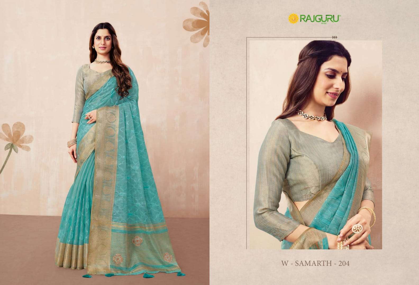 RAJGURU PRESENTS SAMARTH DESIGNER FANCY SAREES CATALOG WHOLESALER AND EXPORTER IN SURAT CATALOG WHOLESALER AND EXPORTER IN SURAT 