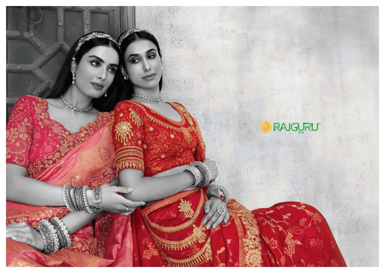RAJGURU PRESENTS SHUBHMILAN DESIGNER FANCY SAREES CATALOG WHOLESALER AND EXPORTER IN SURAT
