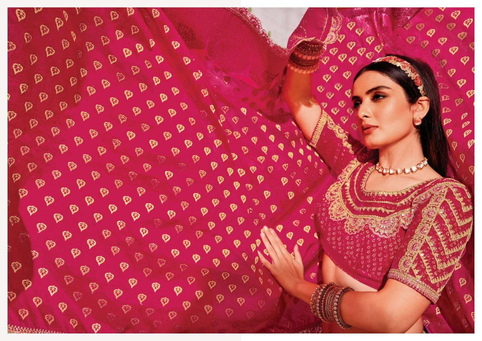 RAJGURU PRESENTS SHUBHMILAN DESIGNER FANCY SAREES CATALOG WHOLESALER AND EXPORTER IN SURAT