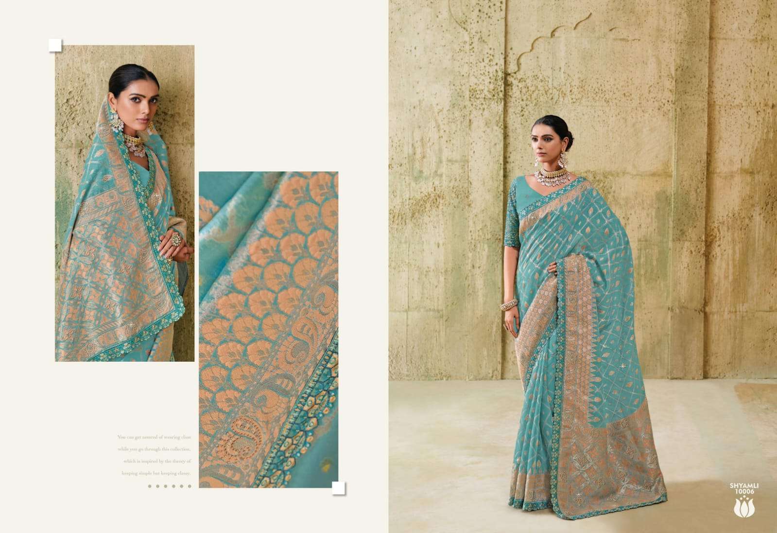 RAJGURU PRESENTS SHYAMLI DESIGNER FANCY SAREES CATALOG WHOLESALER AND EXPORTER IN SURAT CATALOG WHOLESALER AND EXPORTER IN SURAT 