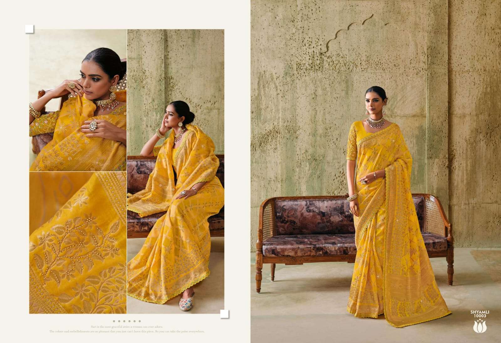 RAJGURU PRESENTS SHYAMLI DESIGNER FANCY SAREES CATALOG WHOLESALER AND EXPORTER IN SURAT CATALOG WHOLESALER AND EXPORTER IN SURAT 