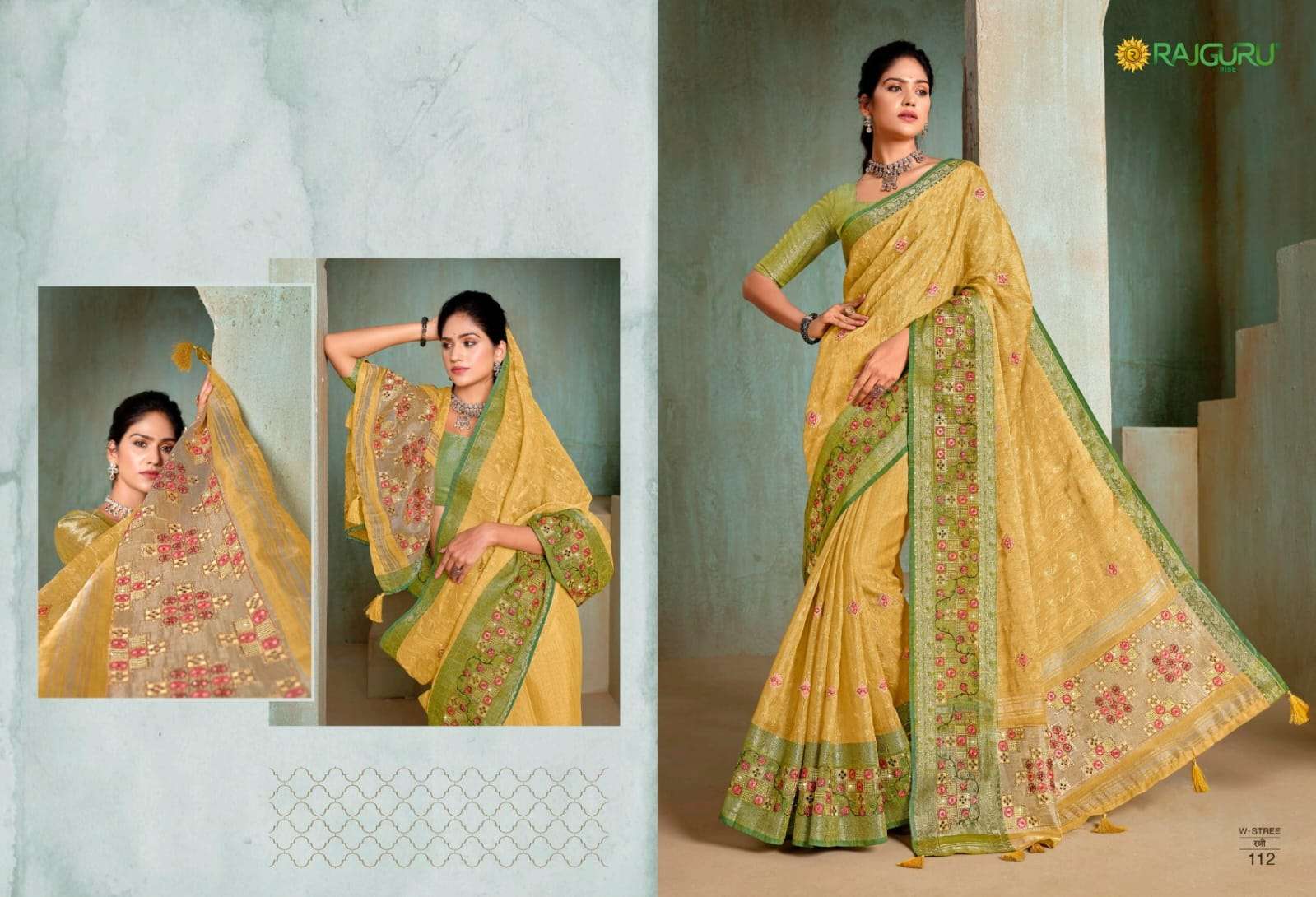 RAJGURU PRESENTS STREE DESIGNER FANCY SAREES CATALOG WHOLESALER AND EXPORTER IN SURAT CATALOG WHOLESALER AND EXPORTER IN SURAT 