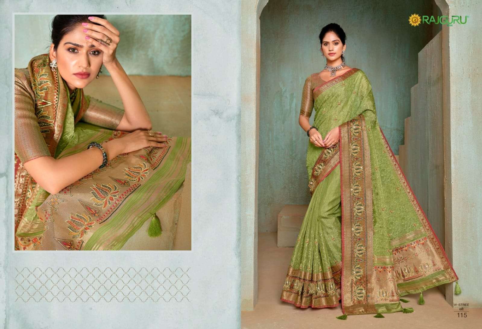 RAJGURU PRESENTS STREE DESIGNER FANCY SAREES CATALOG WHOLESALER AND EXPORTER IN SURAT CATALOG WHOLESALER AND EXPORTER IN SURAT 