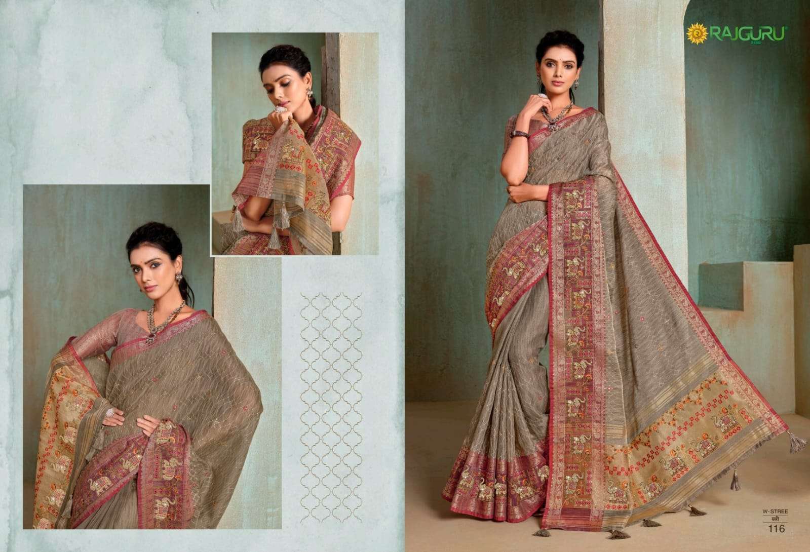 RAJGURU PRESENTS STREE DESIGNER FANCY SAREES CATALOG WHOLESALER AND EXPORTER IN SURAT CATALOG WHOLESALER AND EXPORTER IN SURAT 