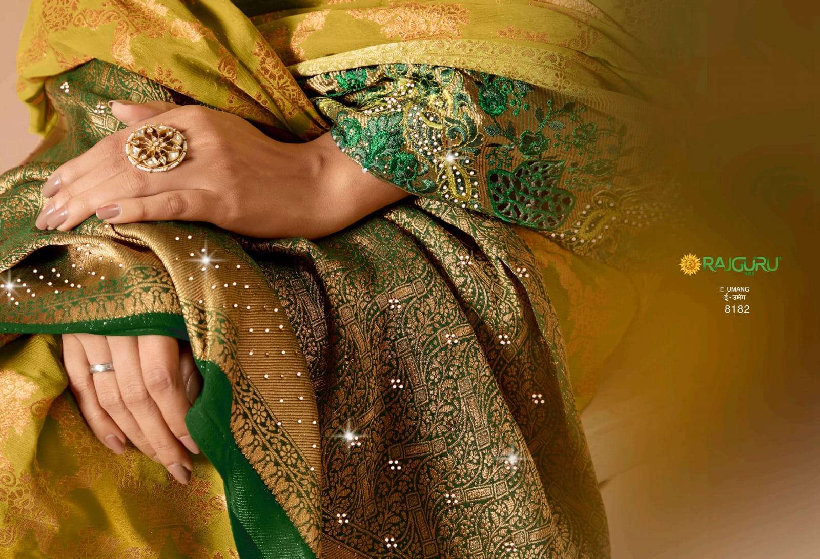 RAJGURU PRESENTS UMANG DESIGNER FANCY SAREES CATALOG WHOLESALER AND EXPORTER IN SURAT