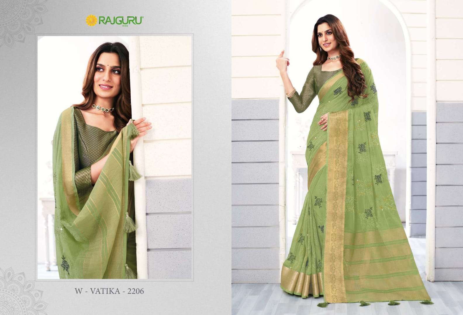 RAJGURU PRESENTS VATIKA DESIGNER FANCY SAREES CATALOG WHOLESALER AND EXPORTER IN SURAT CATALOG WHOLESALER AND EXPORTER IN SURAT 
