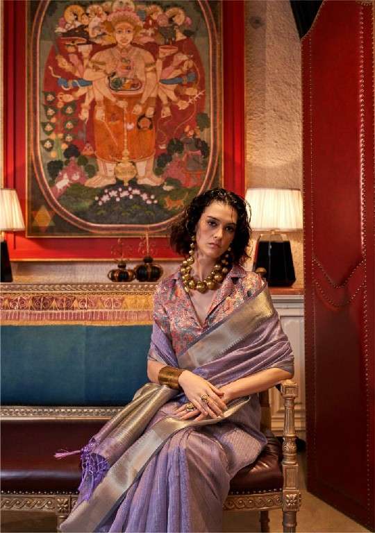 Rajtex Presents Knoorie Seasons Wholesale Moss Chiffon Handloom Weaving Festive Sarees Catalog Wholesaler And Exporter 