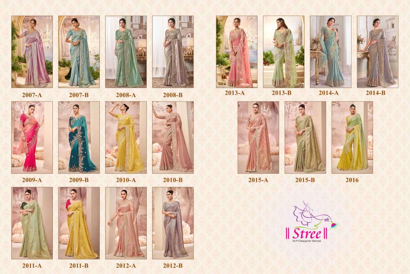 STREE PRESENTS STREE VOL-1 ATTRACTIVE LOOK BANARASI SAREE WITH BLOUSE CATALOG WHOLESALER AND EXPORTER 