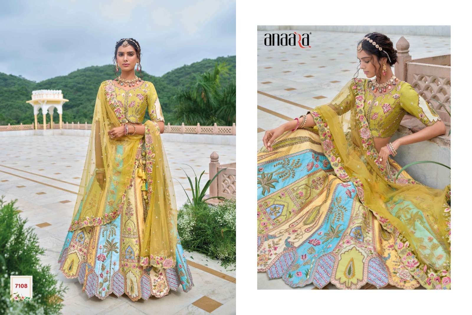 TATHASTU PRESENTS ANAARA 7100 SERIES EXCLUSIVE STUNNING LEHNGHA CHOLI CATALOG WHOLESALER AND EXPORTER IN SURAT
