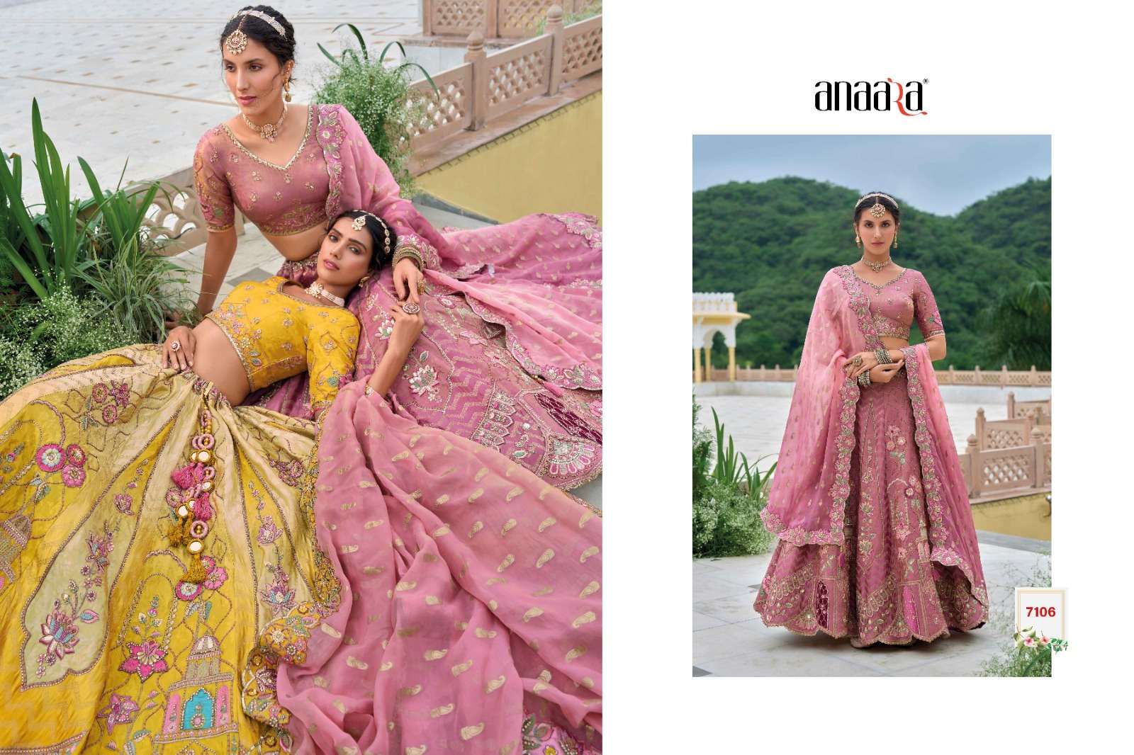 TATHASTU PRESENTS ANAARA 7100 SERIES EXCLUSIVE STUNNING LEHNGHA CHOLI CATALOG WHOLESALER AND EXPORTER IN SURAT