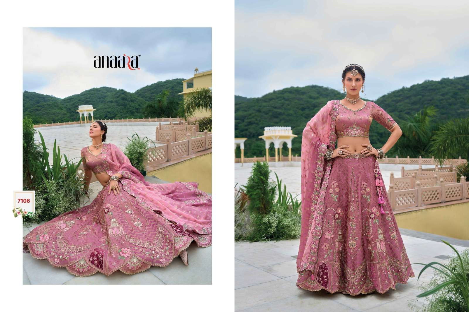 TATHASTU PRESENTS ANAARA 7100 SERIES EXCLUSIVE STUNNING LEHNGHA CHOLI CATALOG WHOLESALER AND EXPORTER IN SURAT