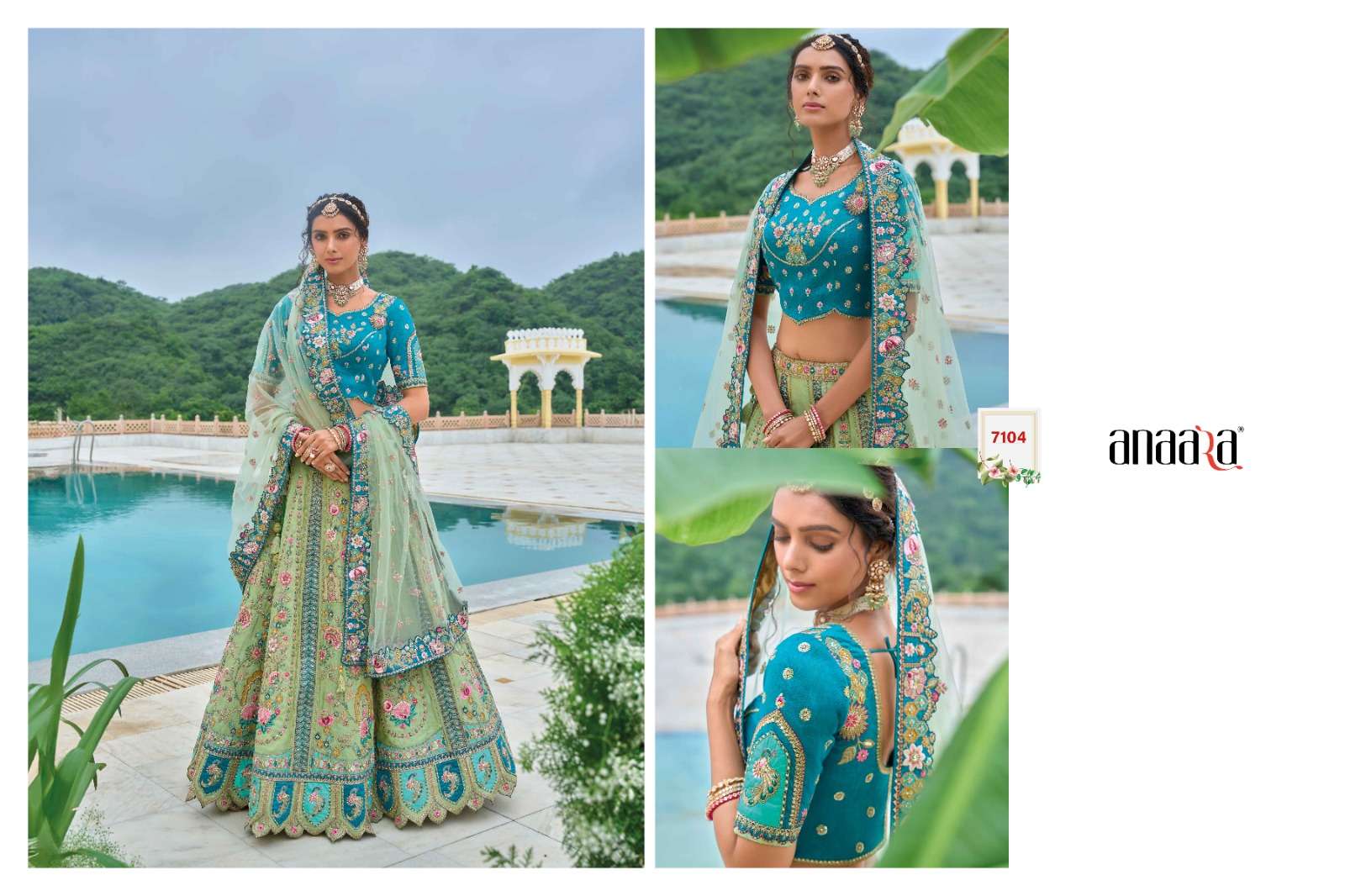 TATHASTU PRESENTS ANAARA 7100 SERIES EXCLUSIVE STUNNING LEHNGHA CHOLI CATALOG WHOLESALER AND EXPORTER IN SURAT