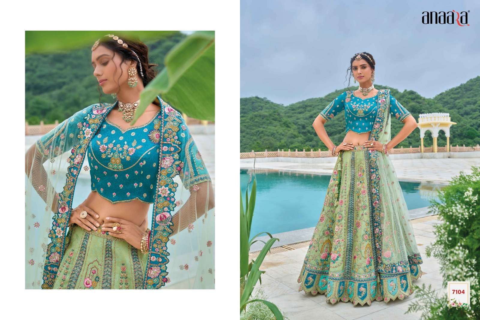 TATHASTU PRESENTS ANAARA 7100 SERIES EXCLUSIVE STUNNING LEHNGHA CHOLI CATALOG WHOLESALER AND EXPORTER IN SURAT