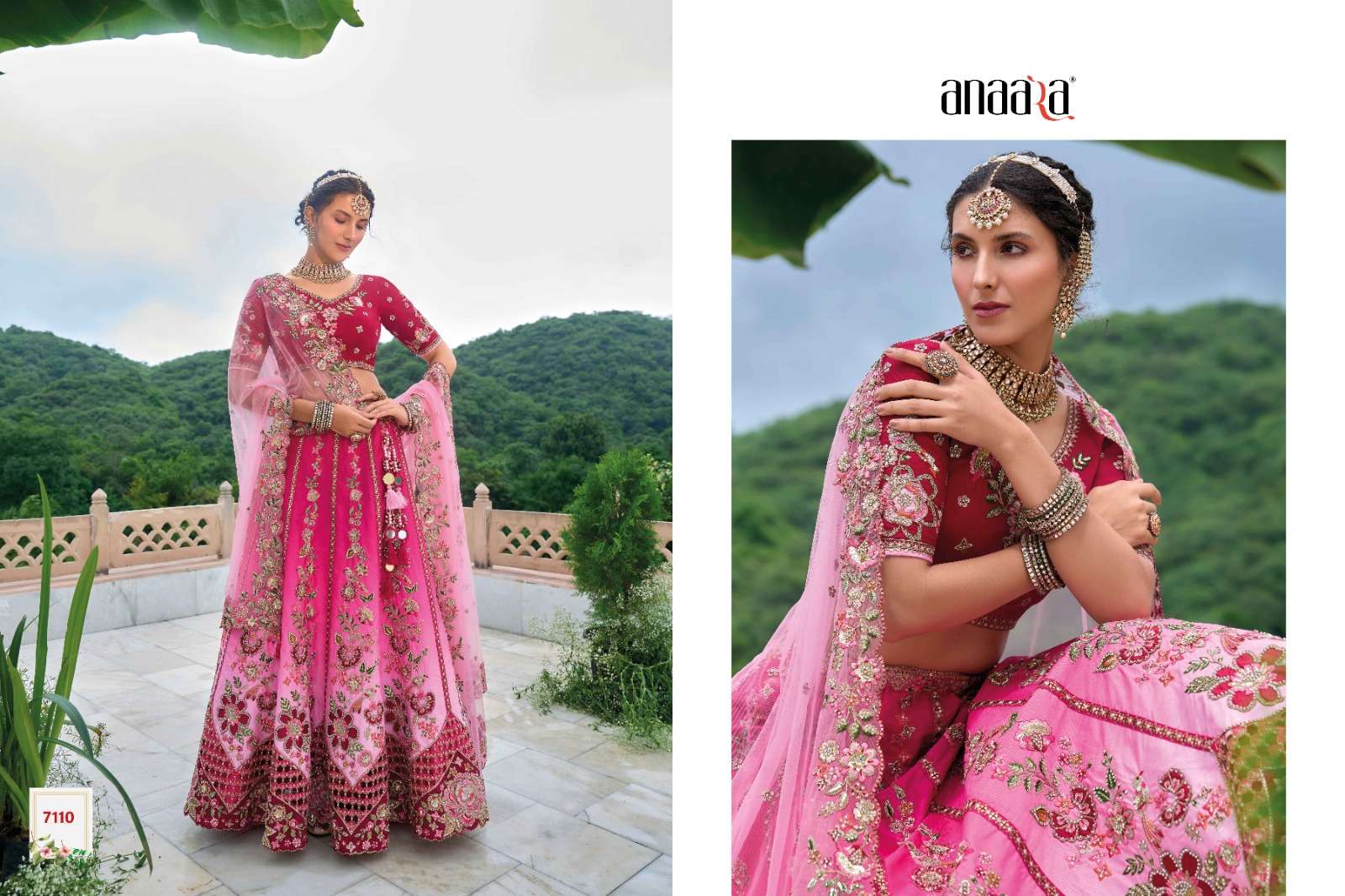 TATHASTU PRESENTS ANAARA 7100 SERIES EXCLUSIVE STUNNING LEHNGHA CHOLI CATALOG WHOLESALER AND EXPORTER IN SURAT
