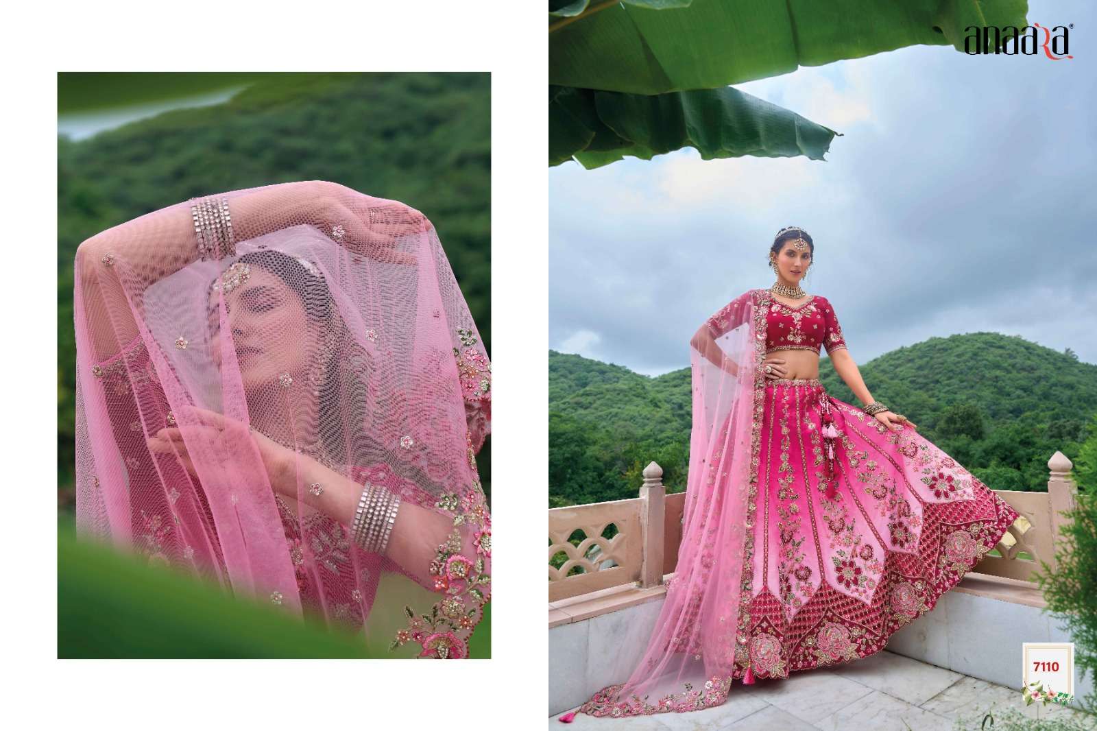 TATHASTU PRESENTS ANAARA 7100 SERIES EXCLUSIVE STUNNING LEHNGHA CHOLI CATALOG WHOLESALER AND EXPORTER IN SURAT