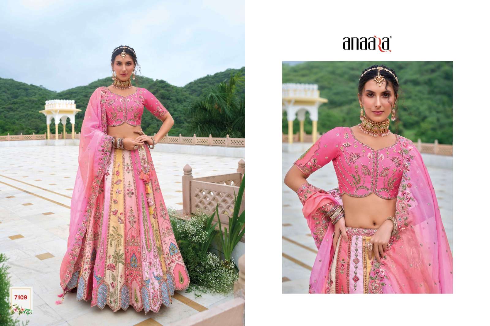 TATHASTU PRESENTS ANAARA 7100 SERIES EXCLUSIVE STUNNING LEHNGHA CHOLI CATALOG WHOLESALER AND EXPORTER IN SURAT