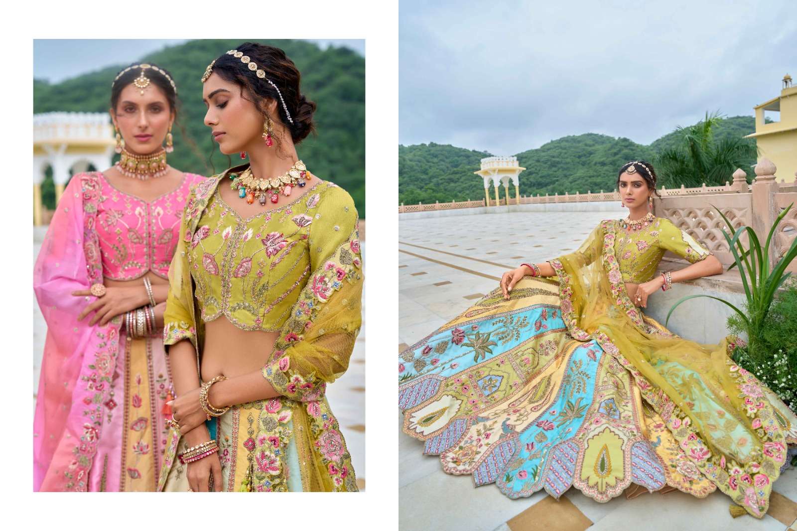 TATHASTU PRESENTS ANAARA 7100 SERIES EXCLUSIVE STUNNING LEHNGHA CHOLI CATALOG WHOLESALER AND EXPORTER IN SURAT