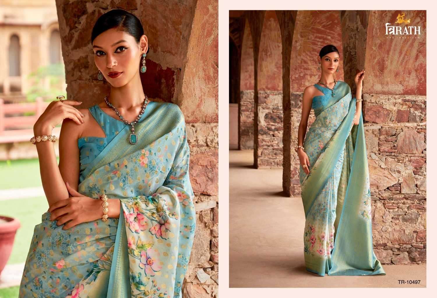 TRIRATH PRESENTS SULEKHA EXCLUSIVE DESIGN BEST SAREES CATALOG WHOLESALER AND EXPORTER 