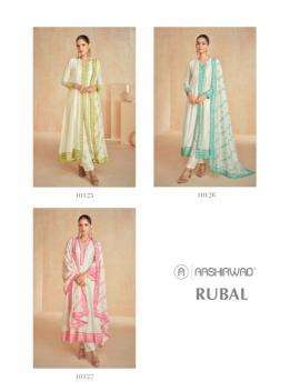 AASHIRWAD CREATION PRESENTS RUBAL SILK READYMADE TRADITIONAL WEAR 3PCS DRES CATALOG WHOLESALER AND EXPORTER 