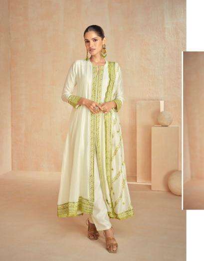 AASHIRWAD CREATION PRESENTS RUBAL SILK READYMADE TRADITIONAL WEAR 3PCS DRES CATALOG WHOLESALER AND EXPORTER 