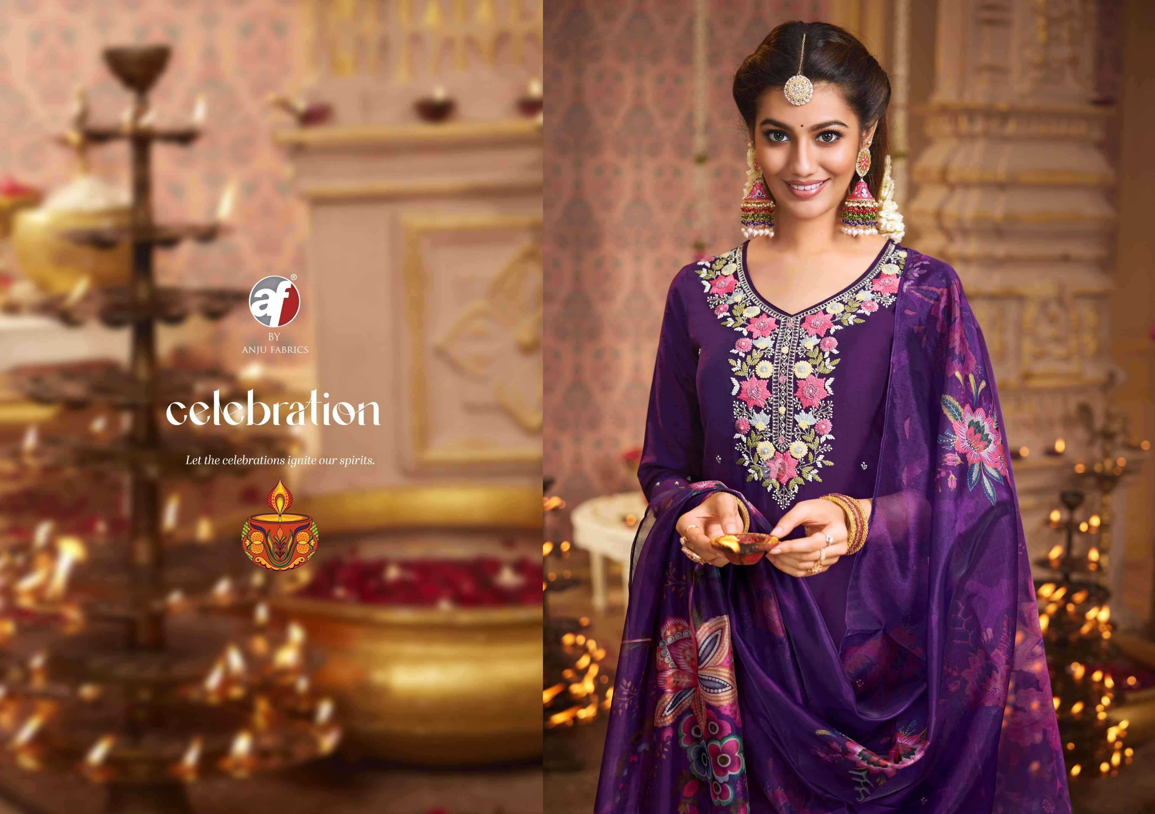 ANJU FABS PRESENTS SANGEET VOL-6 VISCOSE MODAL READYMADE PARTY WEAR PLUS SIZE SUITS CATALOG WHOLESALER AND EXPORTER 