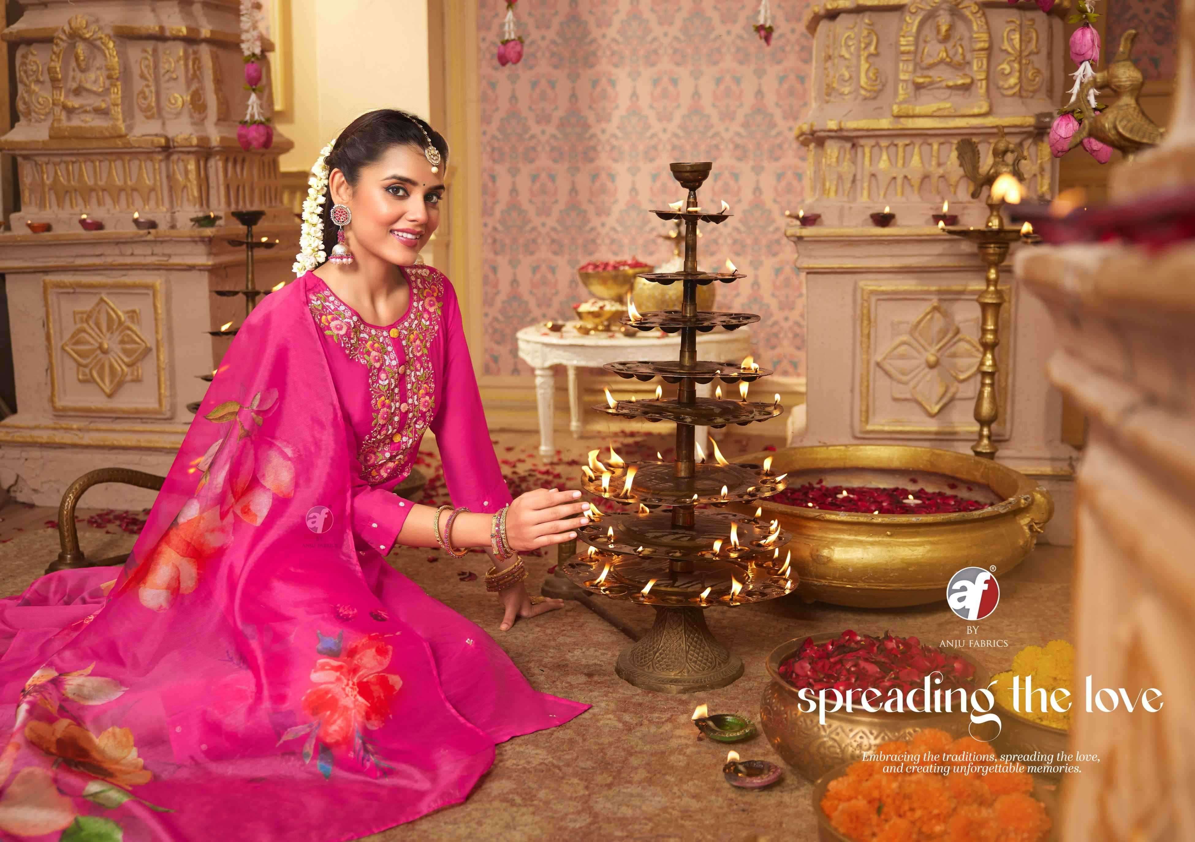 ANJU FABS PRESENTS SANGEET VOL-6 VISCOSE MODAL READYMADE PARTY WEAR PLUS SIZE SUITS CATALOG WHOLESALER AND EXPORTER 