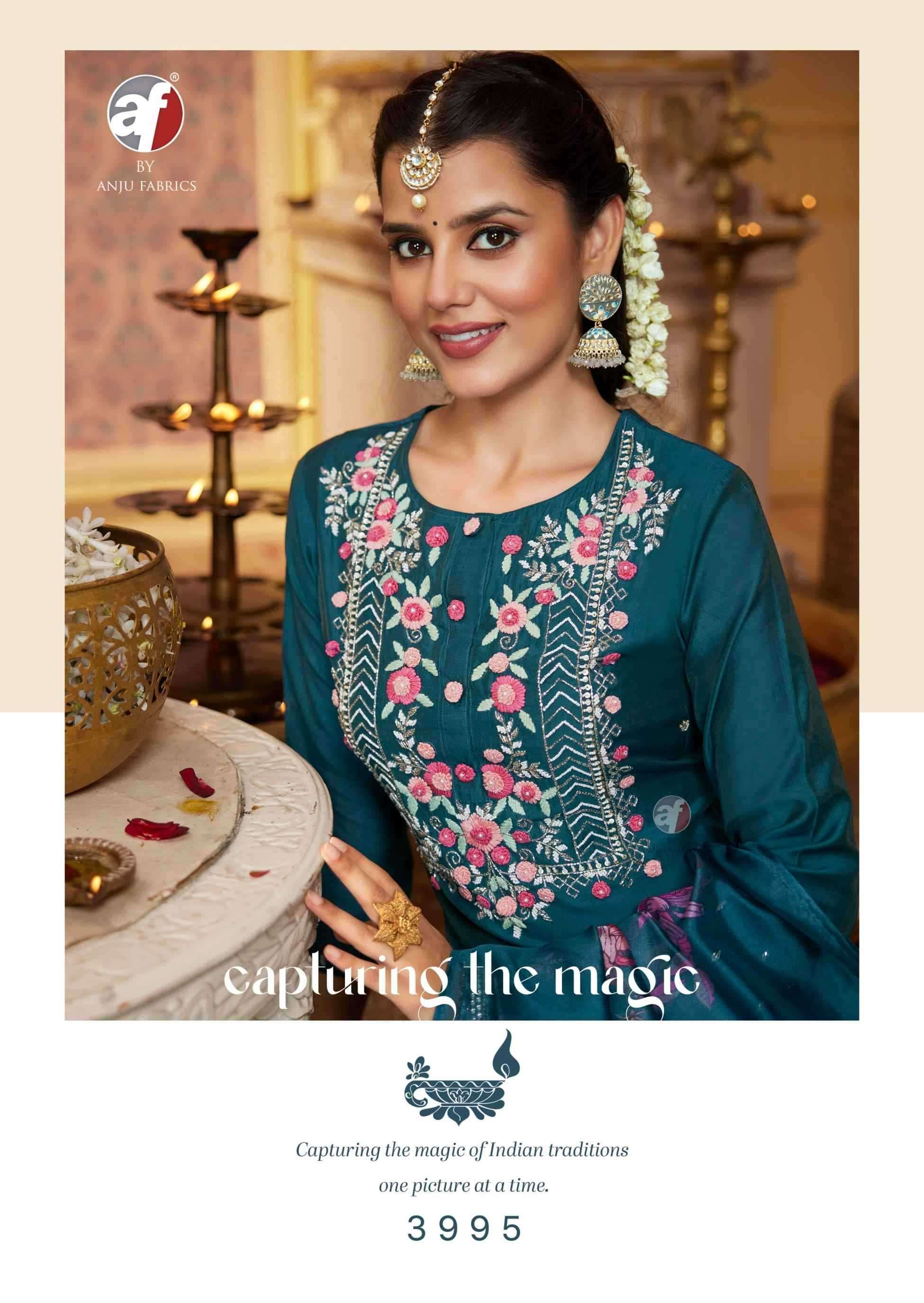 ANJU FABS PRESENTS SANGEET VOL-6 VISCOSE MODAL READYMADE PARTY WEAR PLUS SIZE SUITS CATALOG WHOLESALER AND EXPORTER 