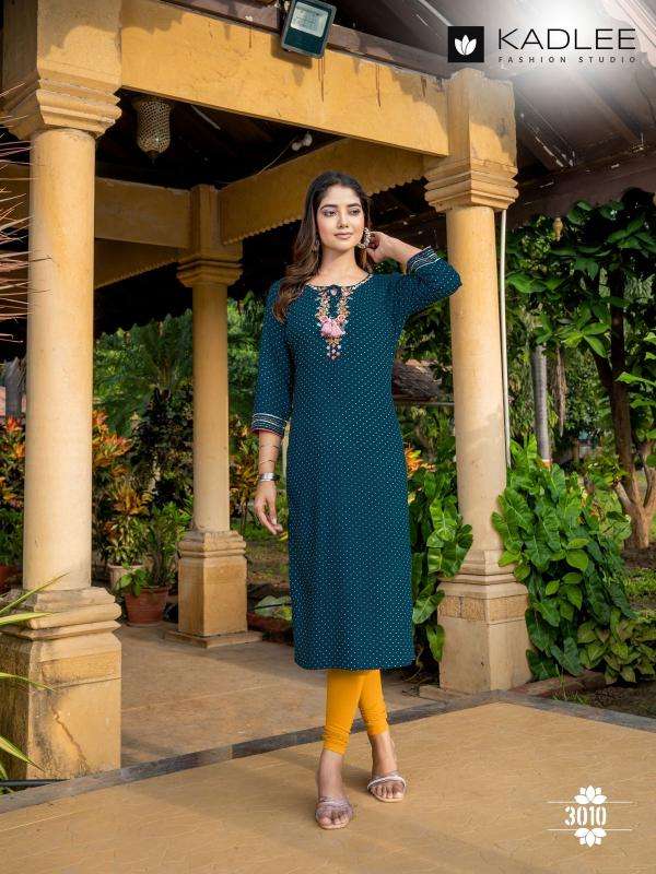 KADLEE PRESENTS ANGEL VOL-2 CASUAL WEAR PRINT RAYON READYMADE KURTIS CATALOG WHOLESALER AND EXPORTER 