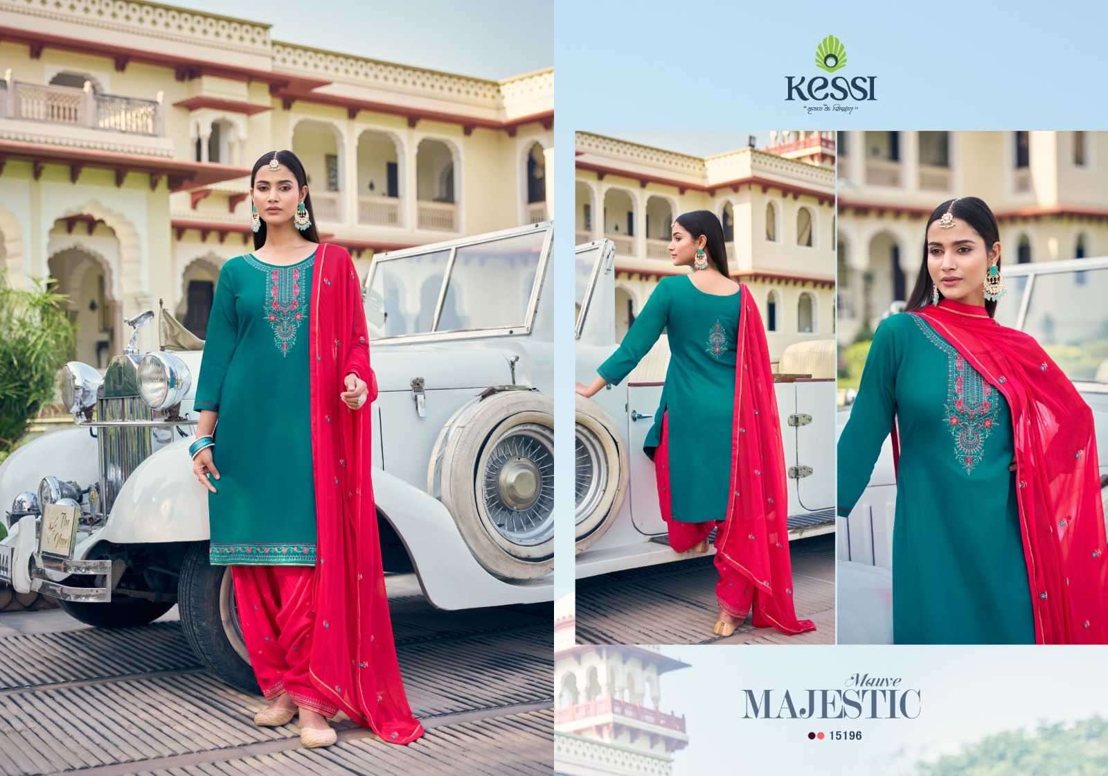 KESSI PRESENTS PATIALA HOUSE VOL-101 JAM SILK COTTON PATIYALA 3PCS DRESS MATERIAL CATALOG WHOLESALER AND EXPORTER 
