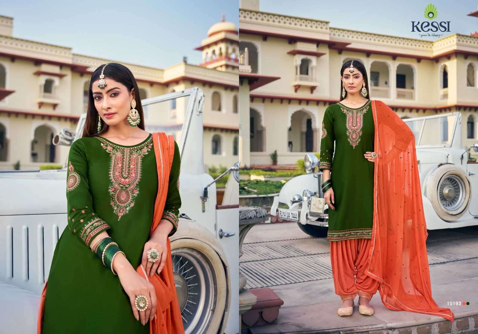 KESSI PRESENTS PATIALA HOUSE VOL-101 JAM SILK COTTON PATIYALA 3PCS DRESS MATERIAL CATALOG WHOLESALER AND EXPORTER 