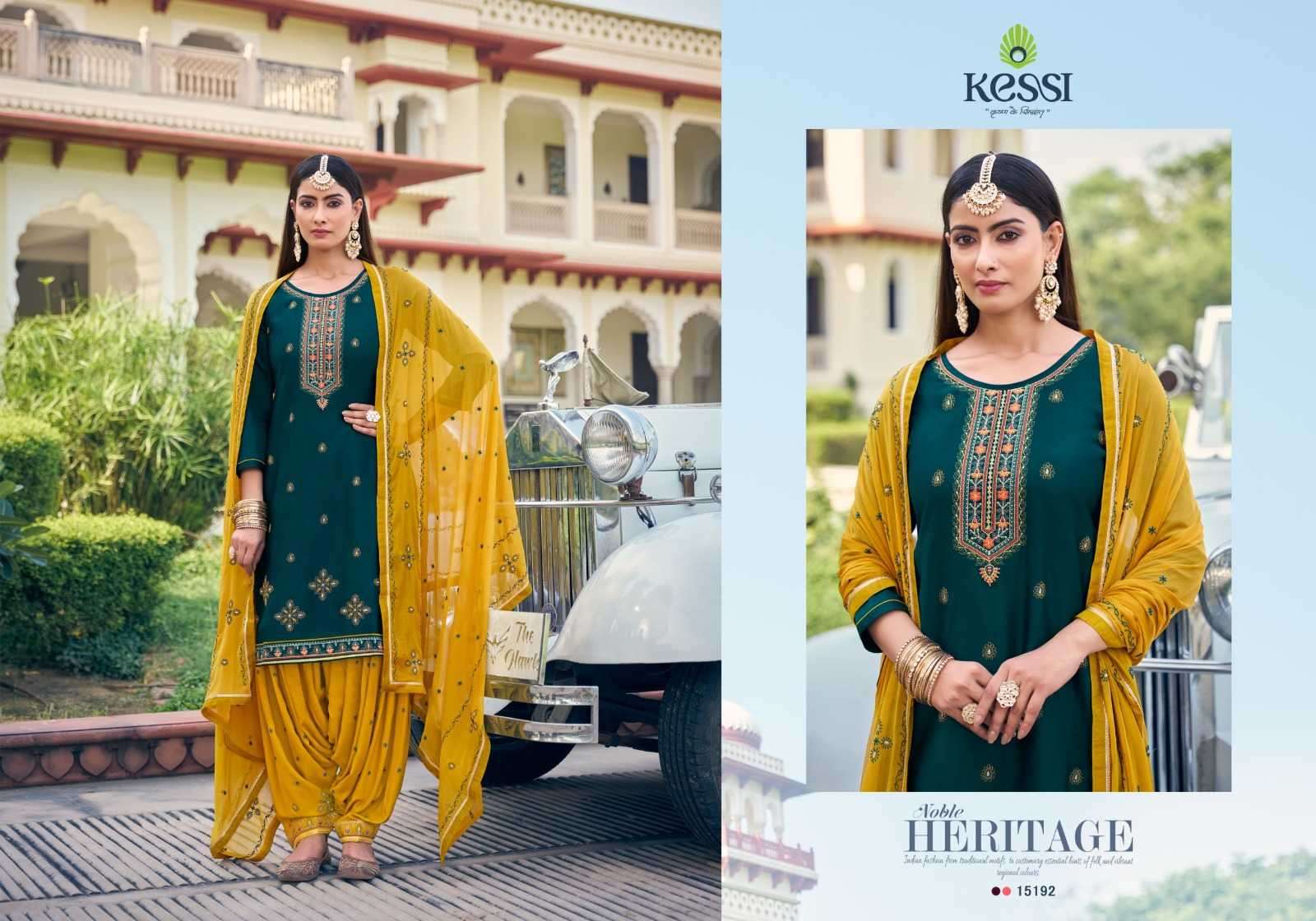 KESSI PRESENTS PATIALA HOUSE VOL-101 JAM SILK COTTON PATIYALA 3PCS DRESS MATERIAL CATALOG WHOLESALER AND EXPORTER 