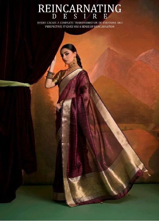 KIRA CREATION PRESENTS KANAK 6601-6606 ATTRACTIVE DESIGN MOSS SAREE FOR WOMEN CATALOG WHOLESALER AND EXPORTER