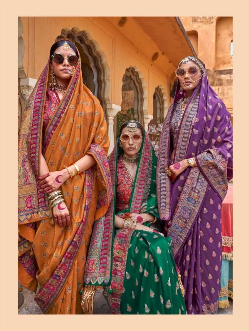 KRESHVA PRESENTS PADMAKAMAL SUPER PURE SILK LUXURY PRINTED DESIGNER SAREES CATALOG WHOLESALER AND EXPORTER 