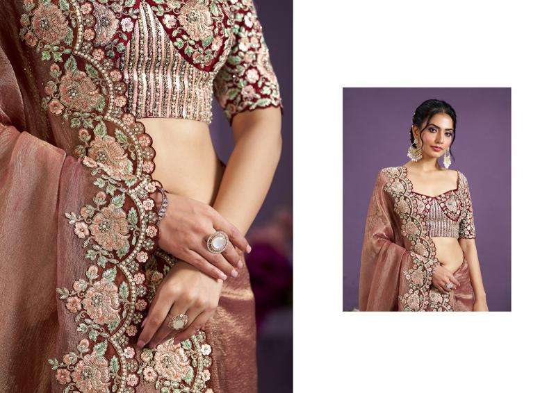 MAHOTSAV PRESENTS ADVAYA 24804-24816 BANARASI CRUSH EXCLUSIVE SAREE WITH BLOUSE CATALOG WHOLESALER AND EXPORTER