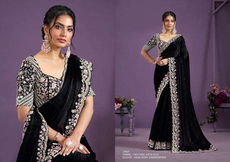 MAHOTSAV PRESENTS ADVAYA 24804-24816 BANARASI CRUSH EXCLUSIVE SAREE WITH BLOUSE CATALOG WHOLESALER AND EXPORTER