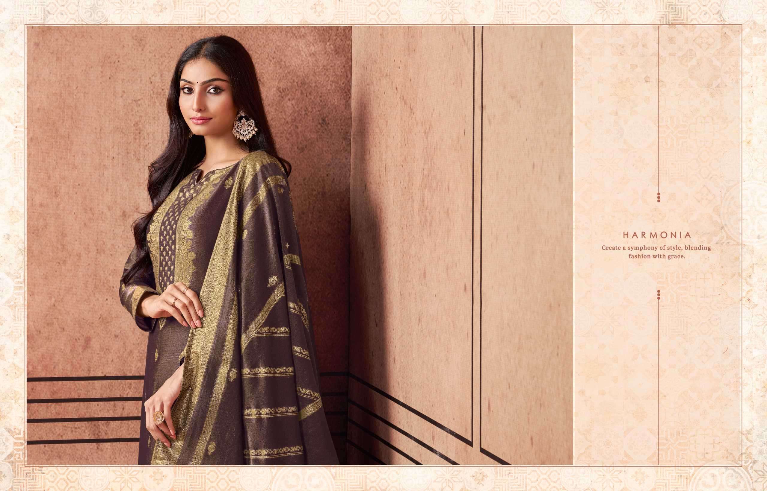 MEERA TRENDZ PRESENTS ZISA ESSENCE FULLY STITCH SHIMMER SILK FASHIONABLE PLUS SIZE 3PCS DRESS CATALOG WHOLESALER AND EXPORTER 