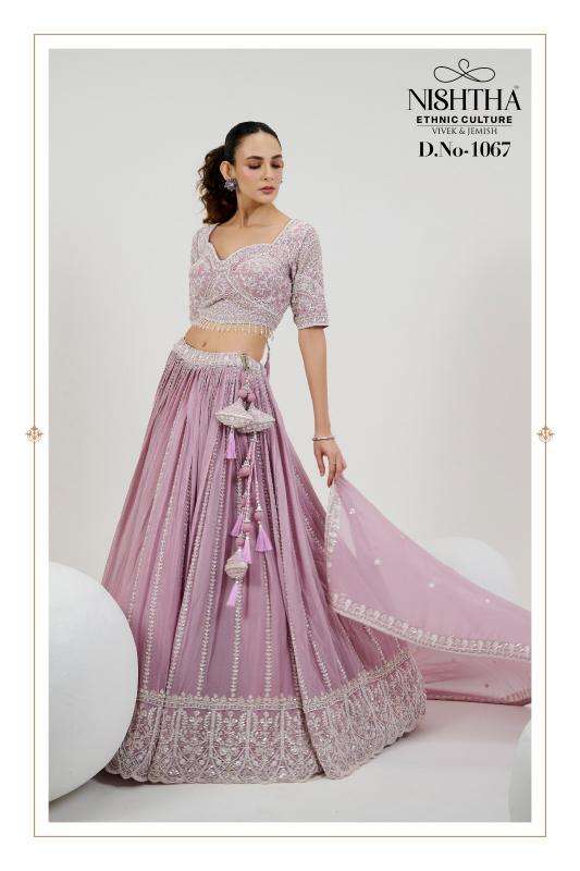 NISHTHA ETHNIC CULTURE PRESENTS BRIDAL VOL-2 1057-1072 DESIGNER FULL STITCH CHANIYA CHOLI CATALOG WHOLESALER AND EXPORTER 