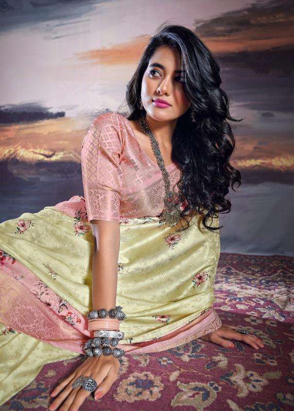 RAJPATH PRESENTS PRATISHTHA SILK 187001-187006 SATIN BEST SAREES CATALOG WHOLESALER AND EXPORTER 