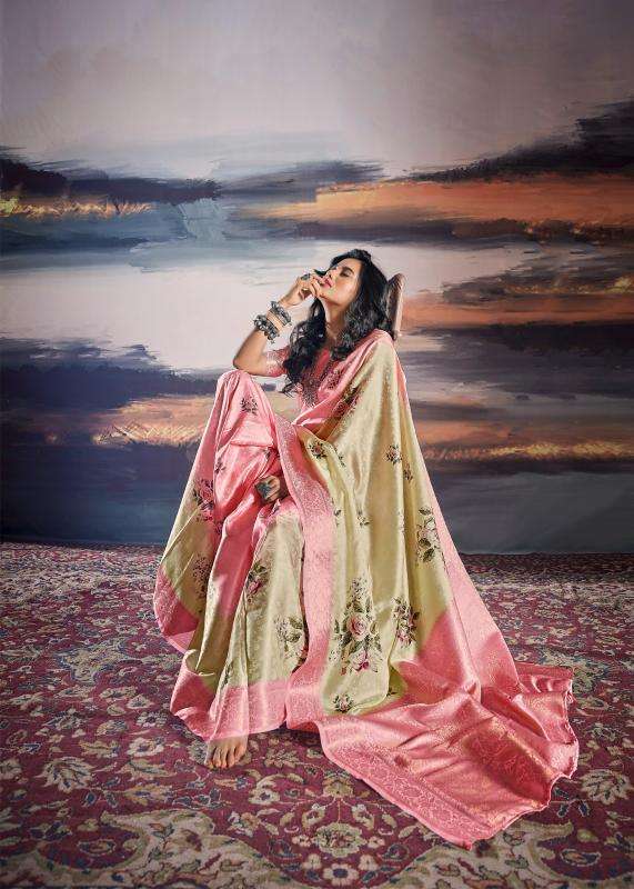 RAJPATH PRESENTS PRATISHTHA SILK 187001-187006 SATIN BEST SAREES CATALOG WHOLESALER AND EXPORTER 