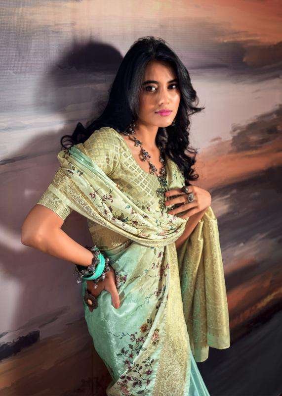 RAJPATH PRESENTS PRATISHTHA SILK 187001-187006 SATIN BEST SAREES CATALOG WHOLESALER AND EXPORTER 