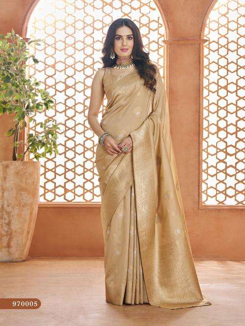 RAJPATH PRESENTS SHVITRI VOL-1 BANARASI SILK ATTRACTIVE LOOK SAREE CATALOG WHOLESALER AND EXPORTER 